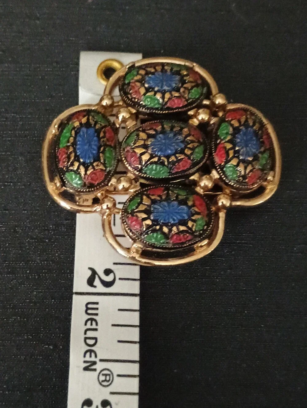 Sara Coventry gold tone